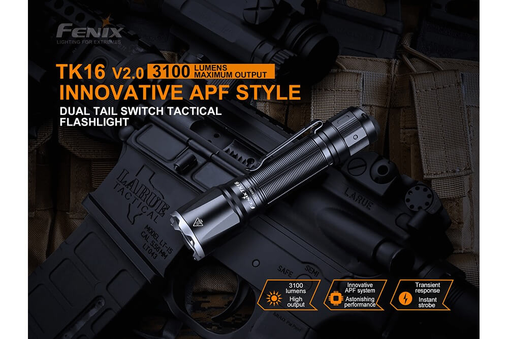 Fenix TK16 V2.0 Tactical Flashlight - 3100 Lumens SpadezStore