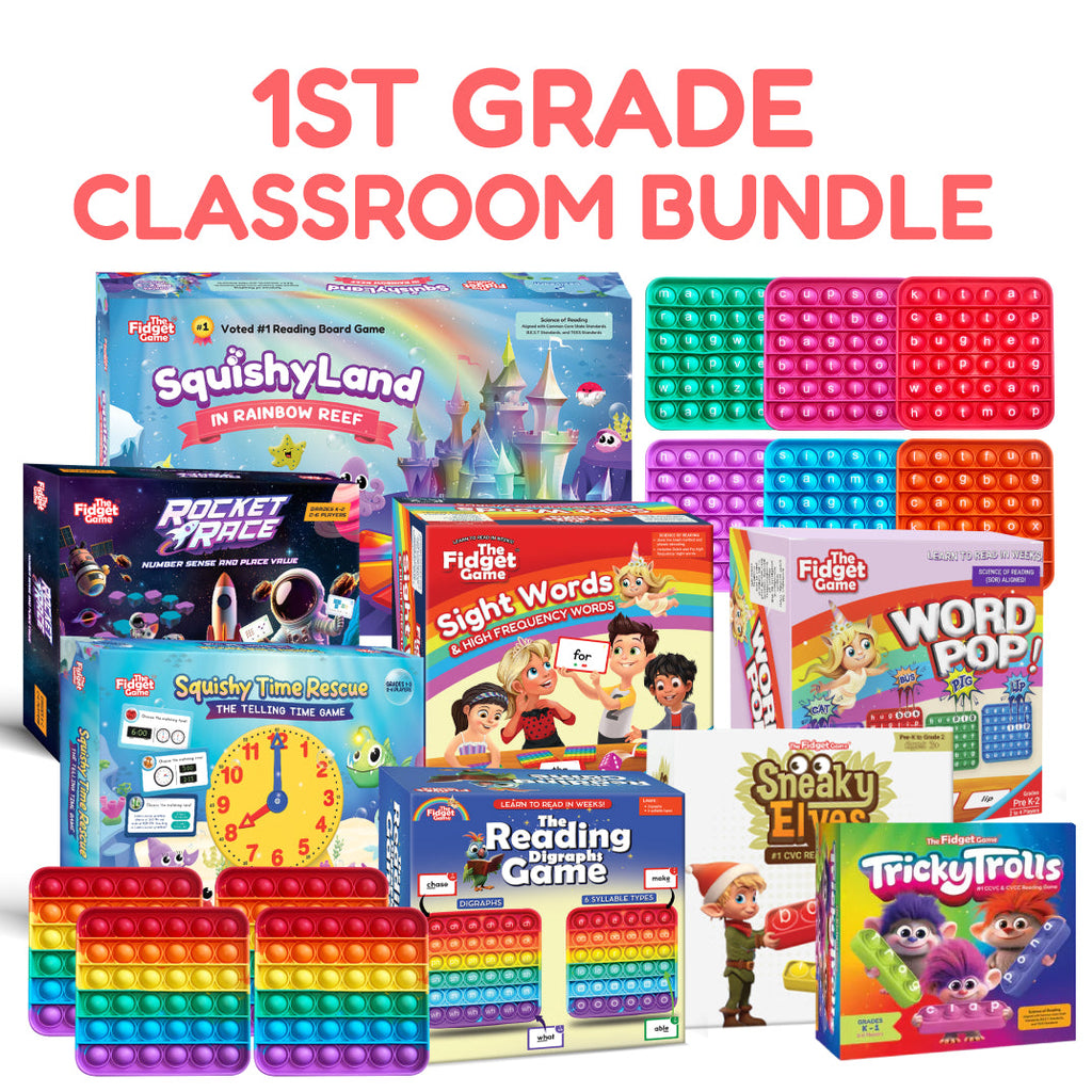 The Fidget Games 1st Grade Classroom Bundle