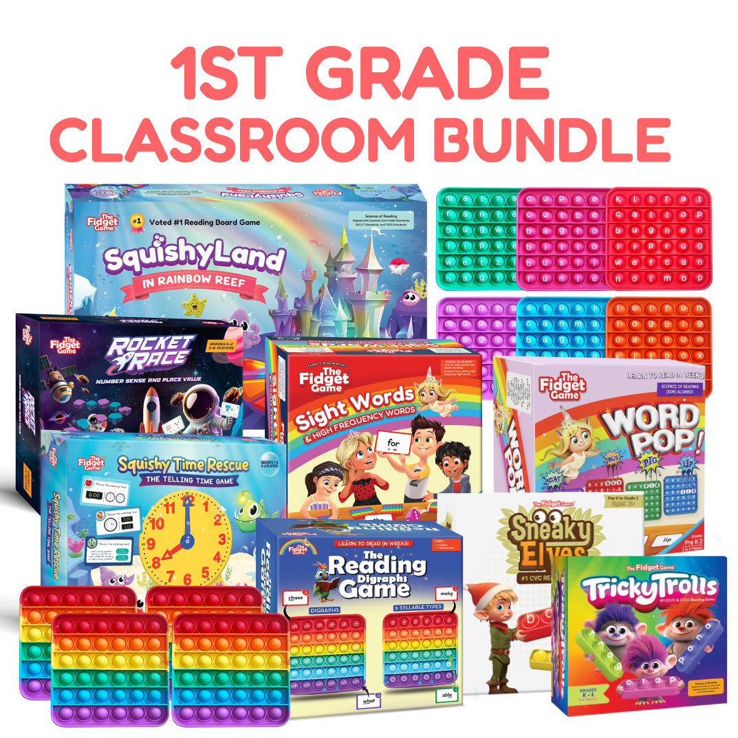 The Fidget Games 1st Grade Classroom Bundle