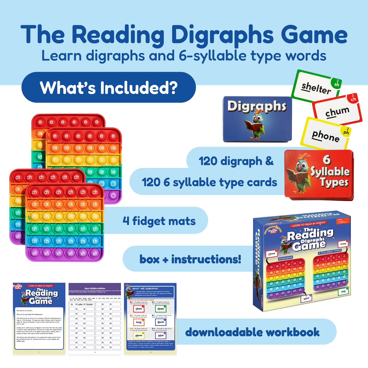 The Fidget Games 1st Grade Classroom Bundle