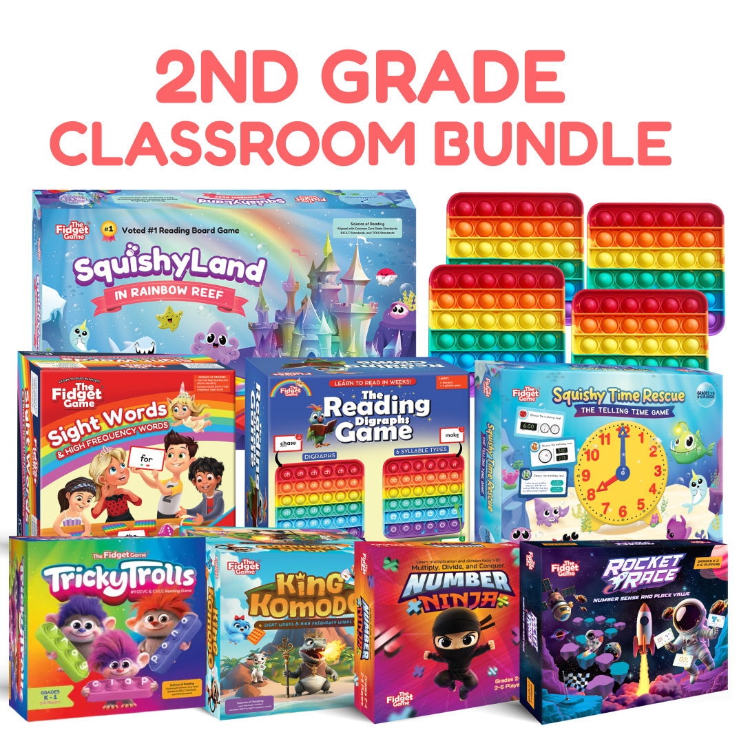 The Fidget Games 2nd Grade Classroom Bundle