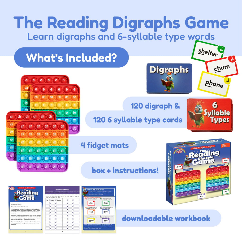 The Fidget Games 2nd Grade Classroom Bundle