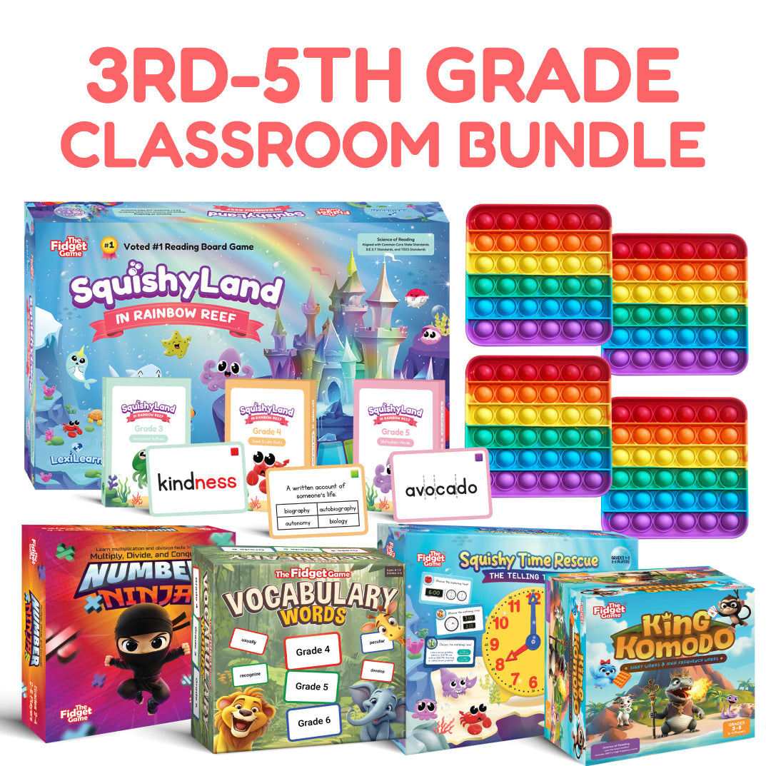 The Fidget Games Grade 3-5 Classroom Bundle