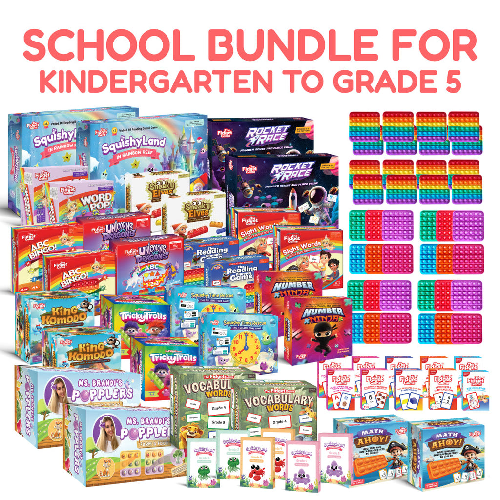 The Fidget Games Ultimate School Bundle for K-5