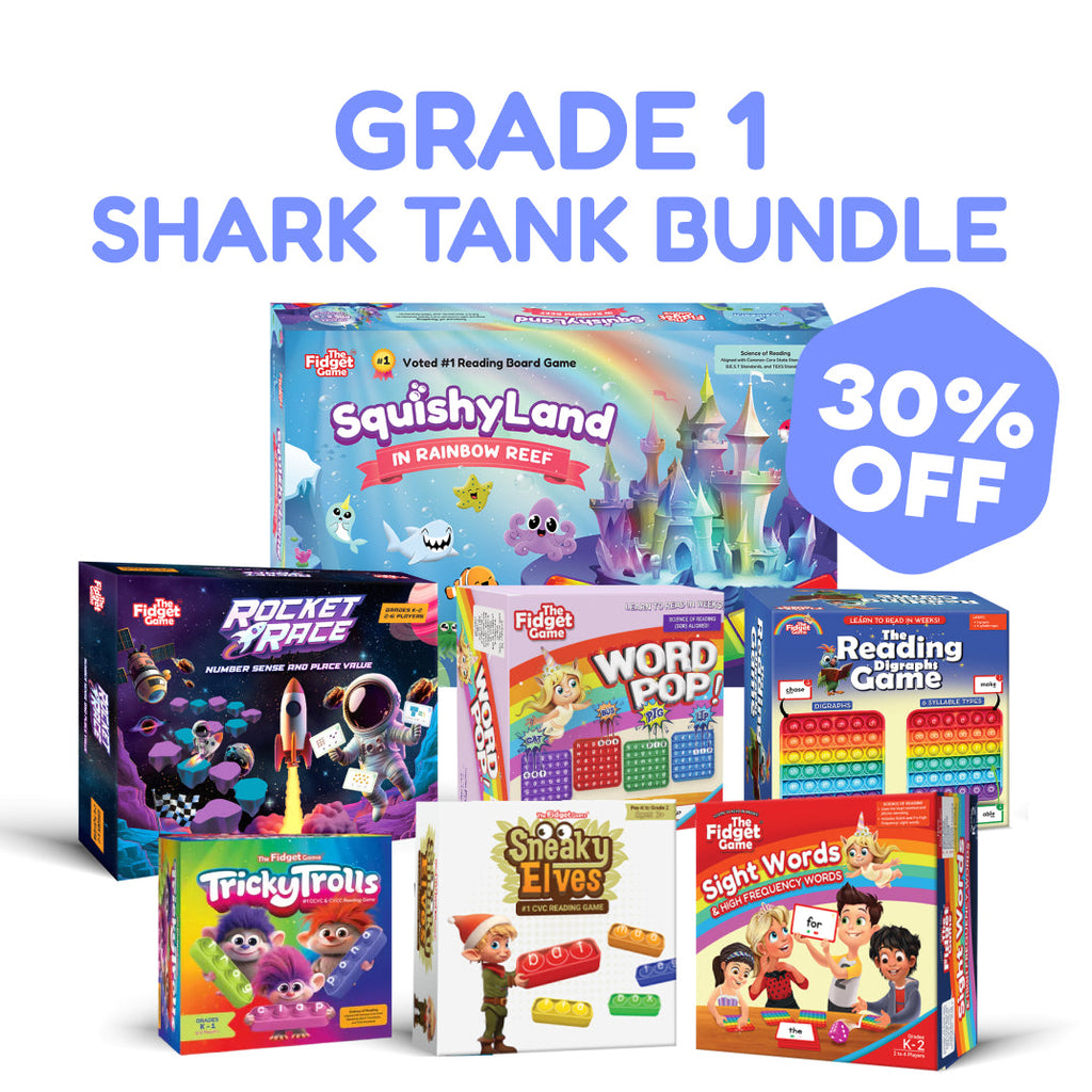 The Fidget Games Grade 1 Shark Tank Bundle