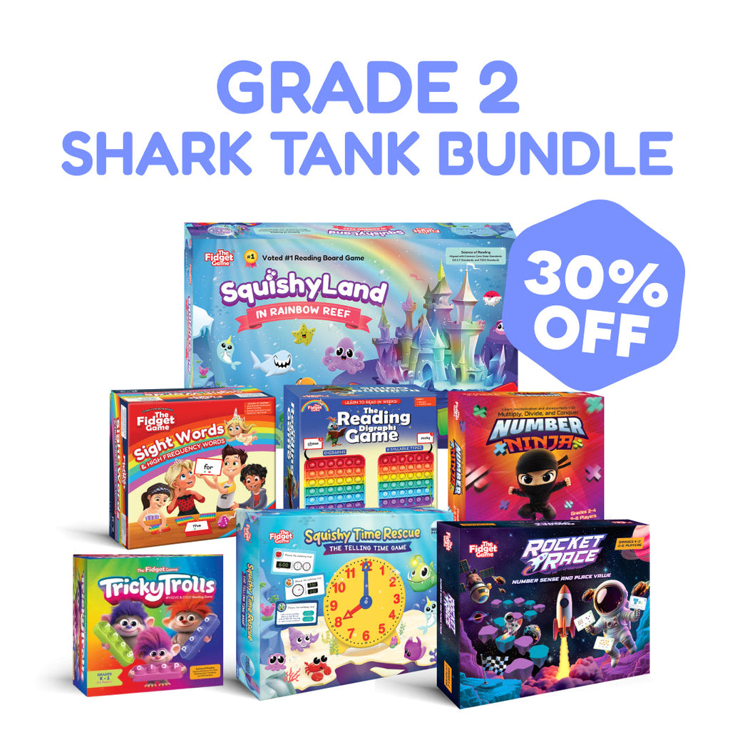 The Fidget Games Grade 2 Shark Tank Bundle