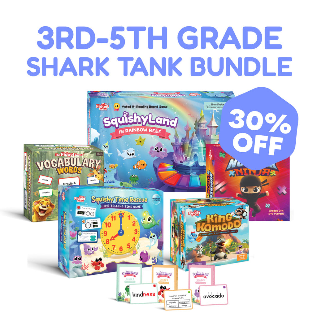 The Fidget Games Grade 3-5 Shark Tank Bundle
