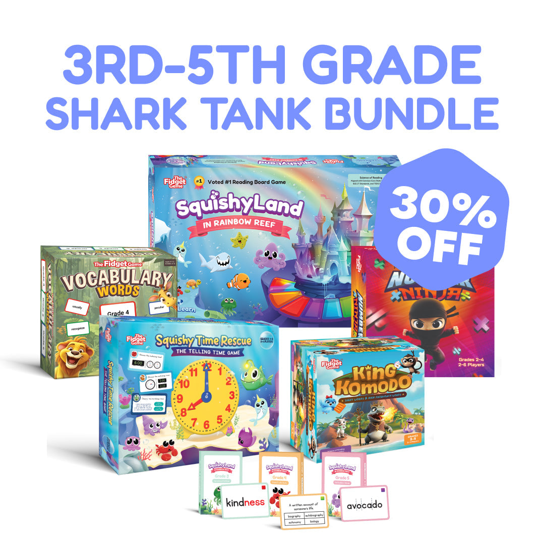 The Fidget Games Grade 3-5 Shark Tank Bundle