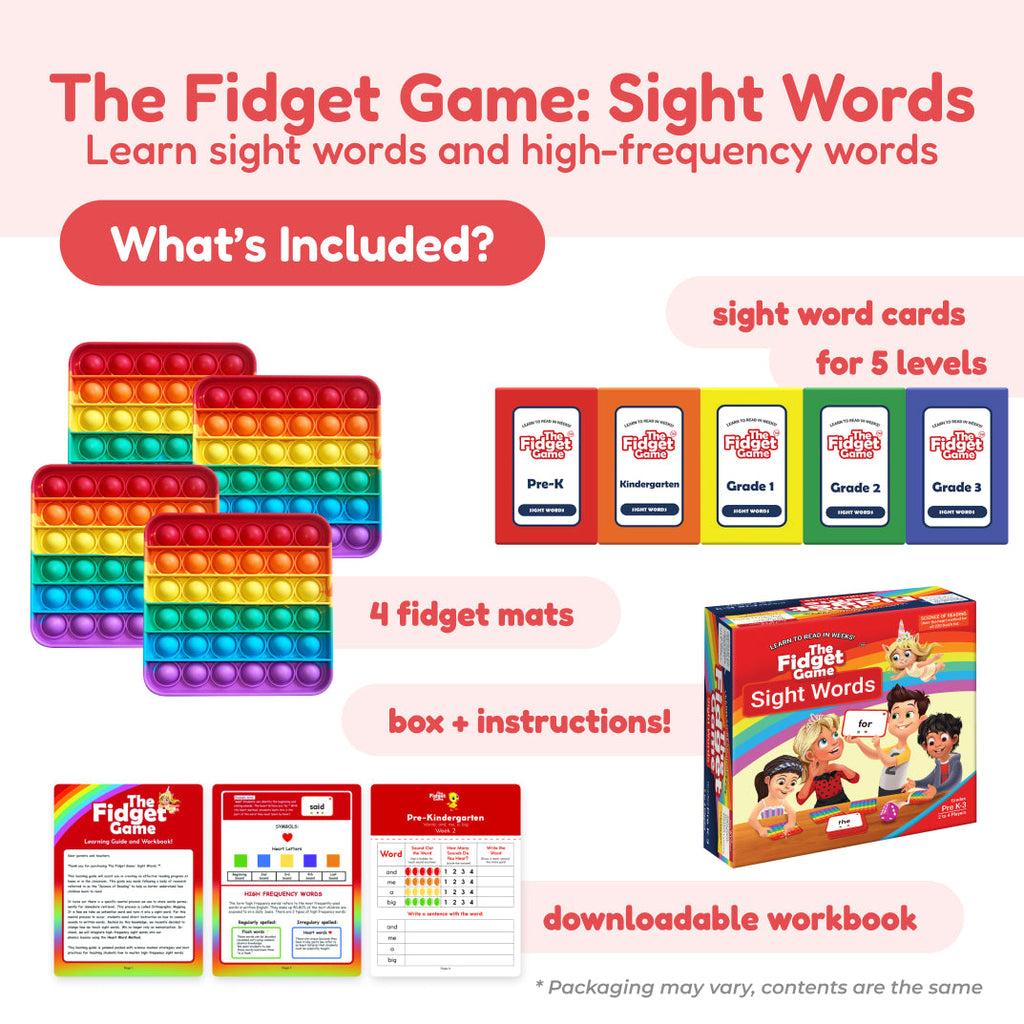 The Fidget Games Pre-K Shark Tank Bundle