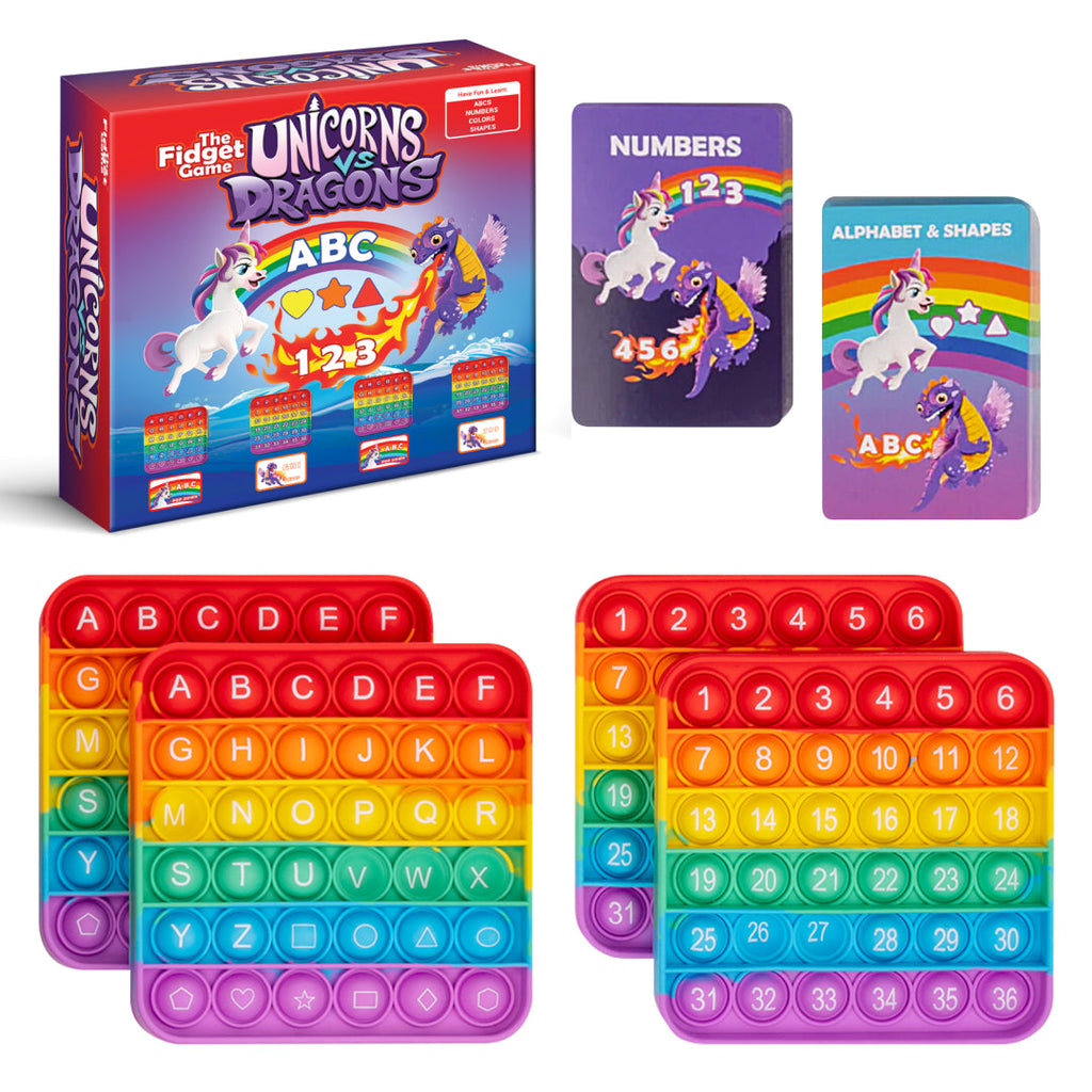 The Fidget Games Unicorns Vs. Dragons!. SpadezStore