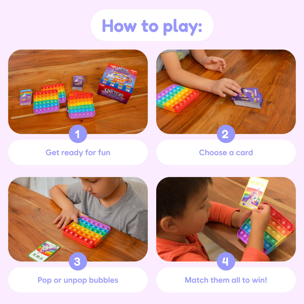 The Fidget Games Unicorns Vs. Dragons! SpadezStore