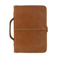 Classy Leather Bags Classic Bible Leather Cover - Tan SpadezStore