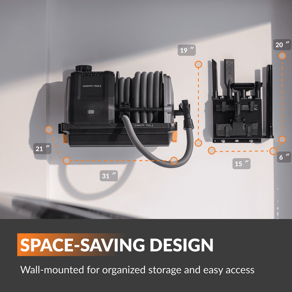 Giraffe Tools Grandstorm Retractable Vacuum Cleaner SpadezStore