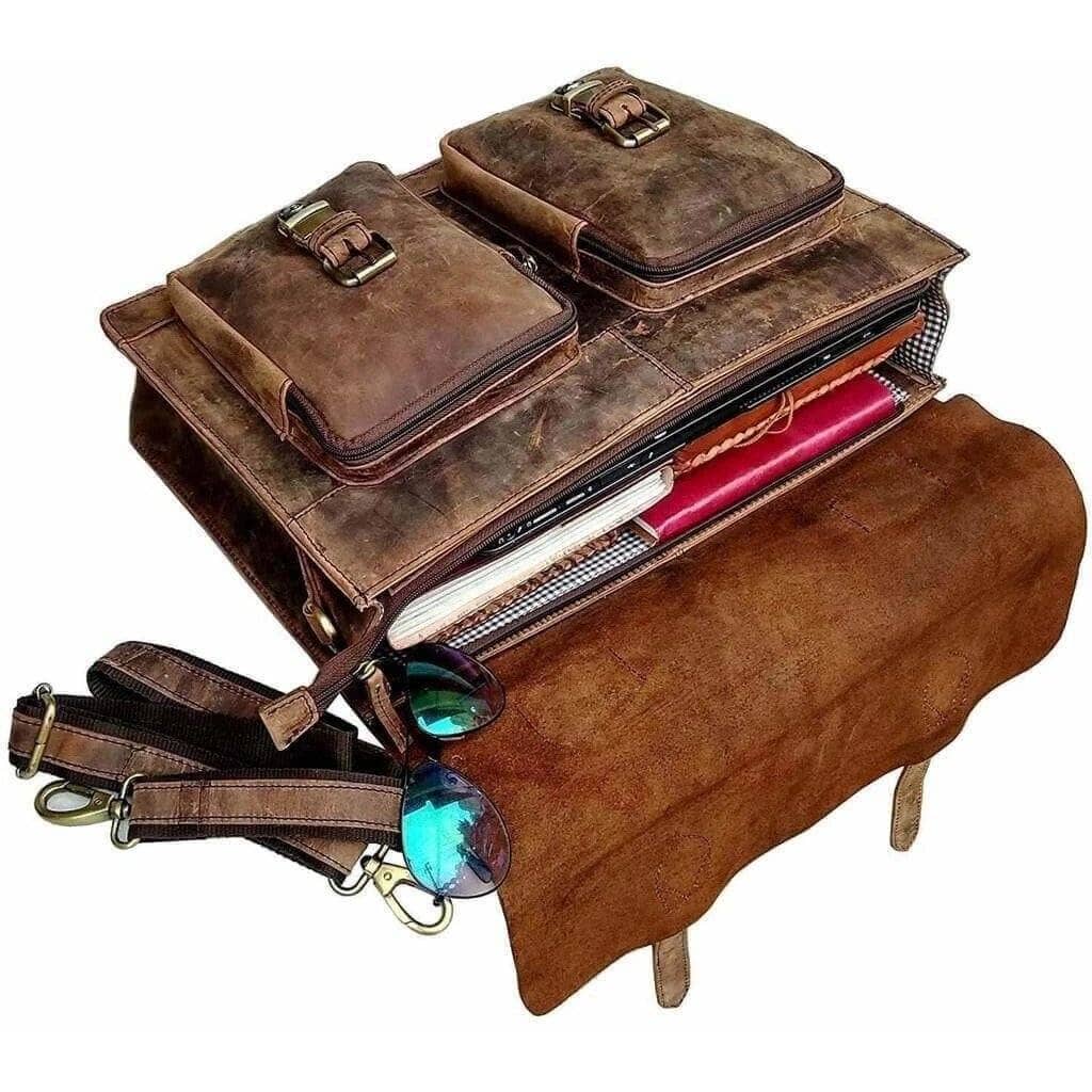 Classy Leather Bags The Buffalo Hunter SpadezStore