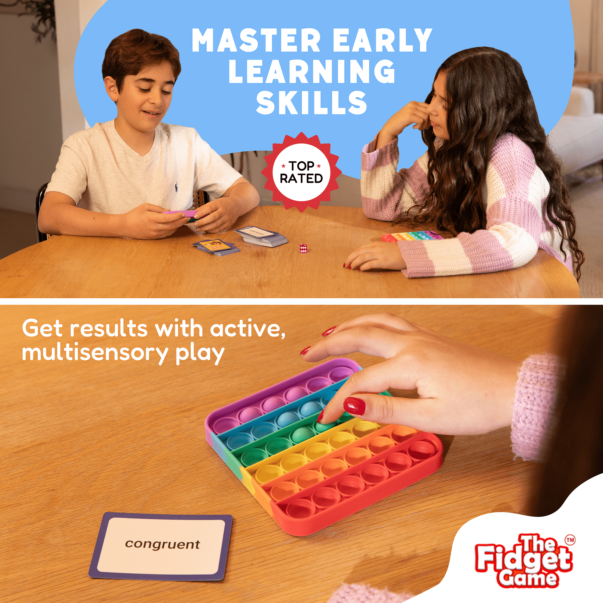 The Fidget Games The Vocabulary Game SpadezStore