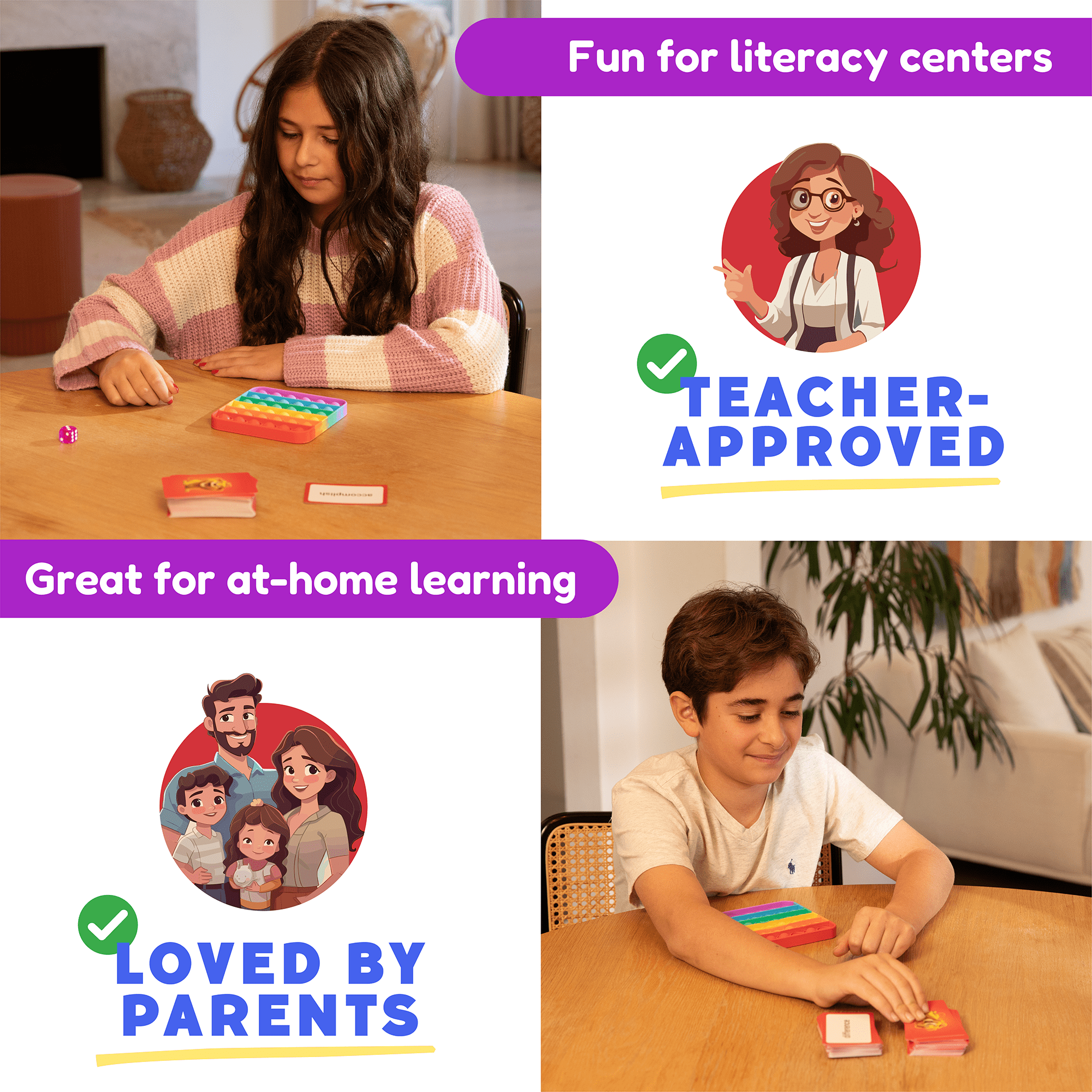 The Fidget Games The Vocabulary Game SpadezStore