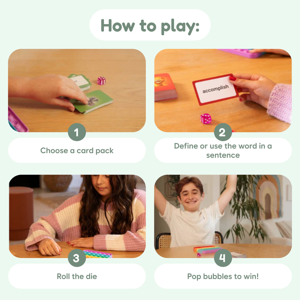 The Fidget Games The Vocabulary Game