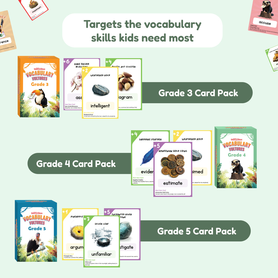 The Fidget Games Vocabulary Vultures