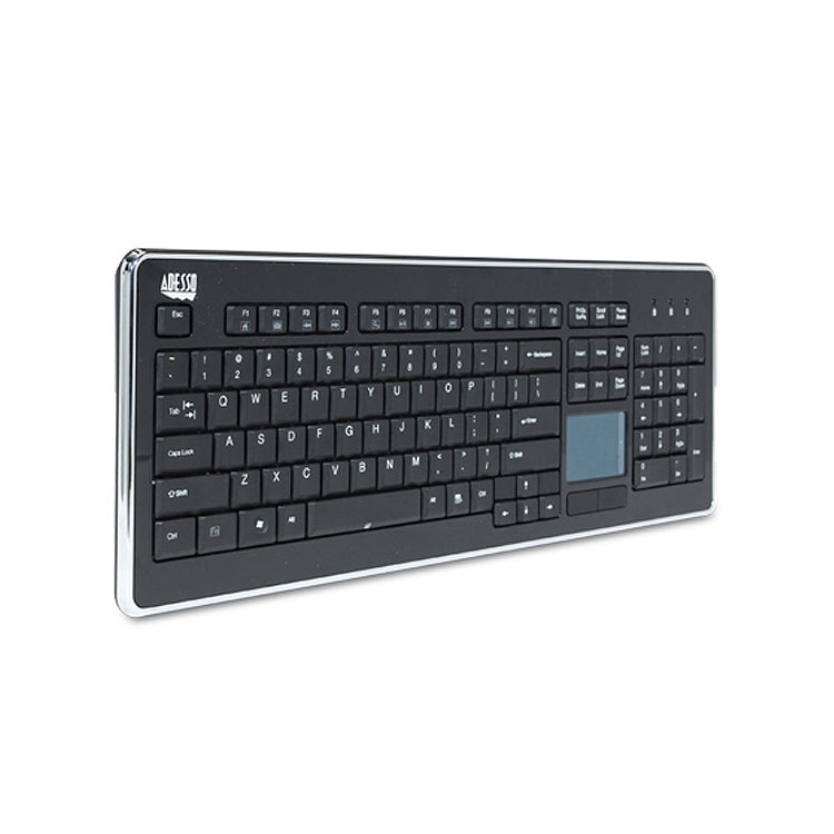 Adesso Wireless Desktop Touchpad Keyboard SpadezStore