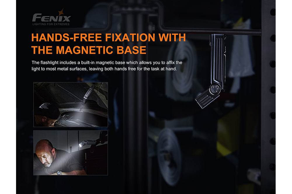 Fenix WT25R Adjustable Head LED Flashlight - 1000 Lumens SpadezStore