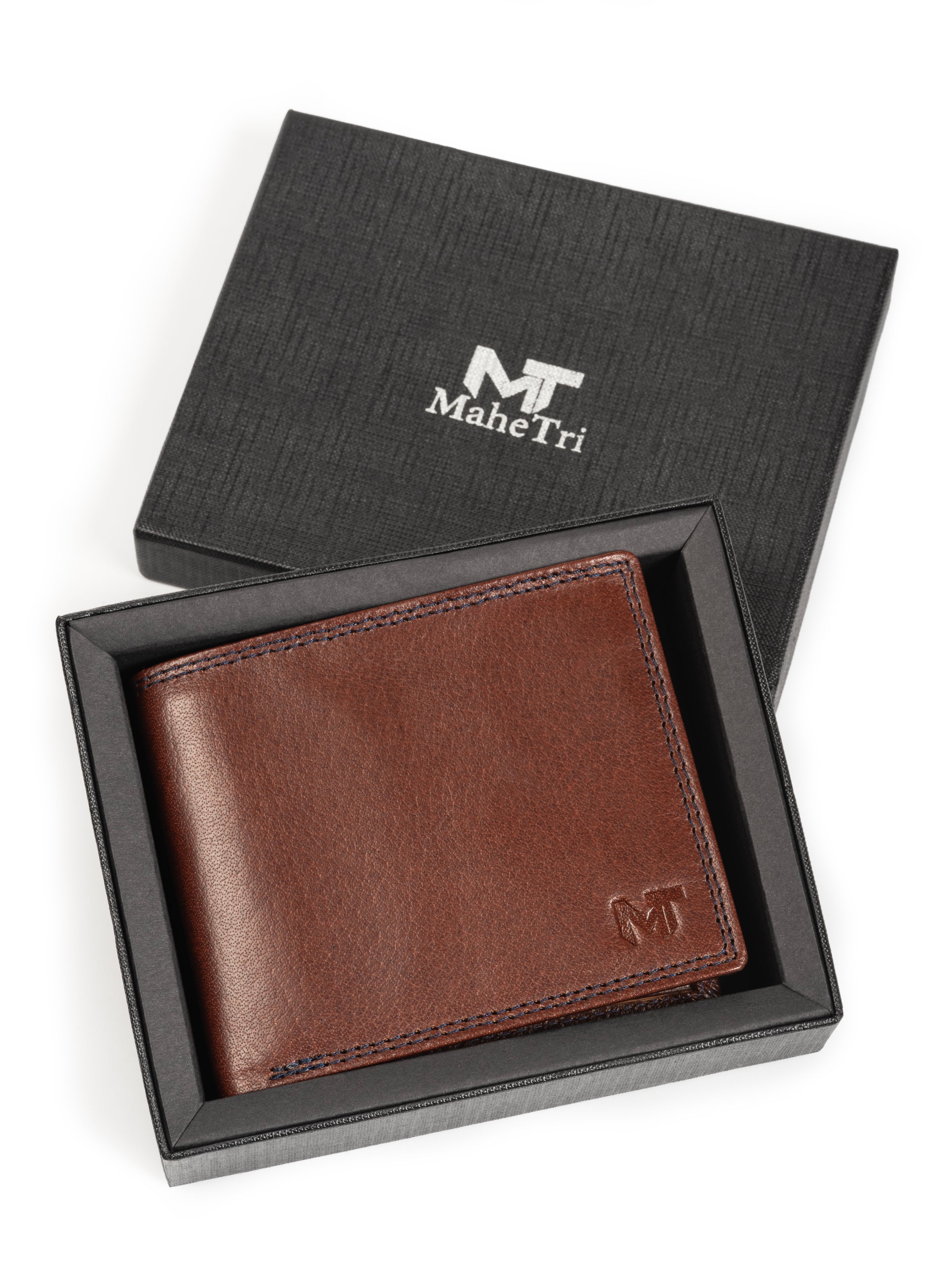 Classy Leather Bags Brown Slate Cash & Card Holder