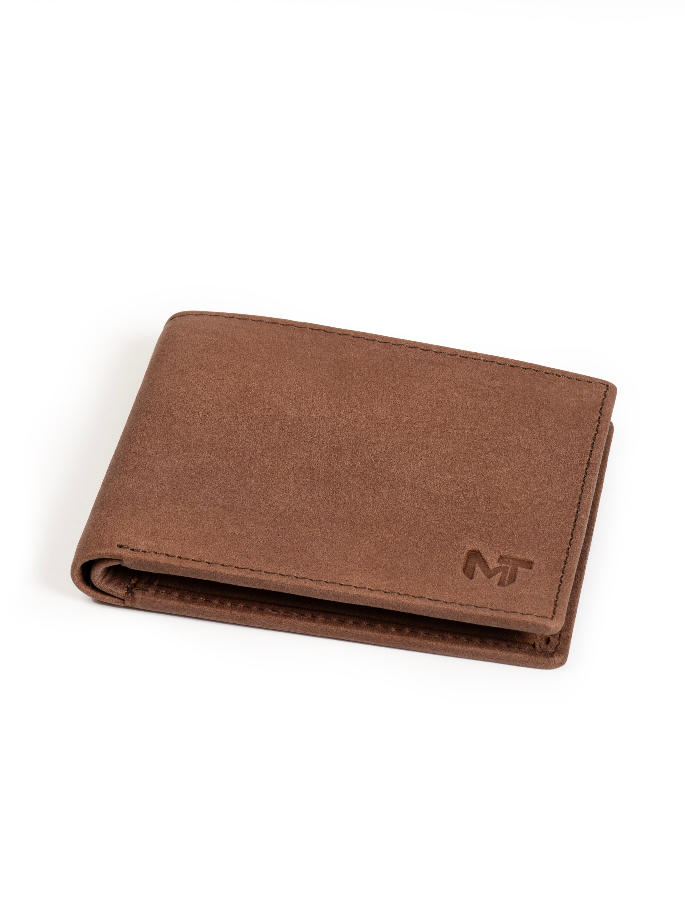 Classy Leather Bags Tan Brown Slate Wallet - Mat finish