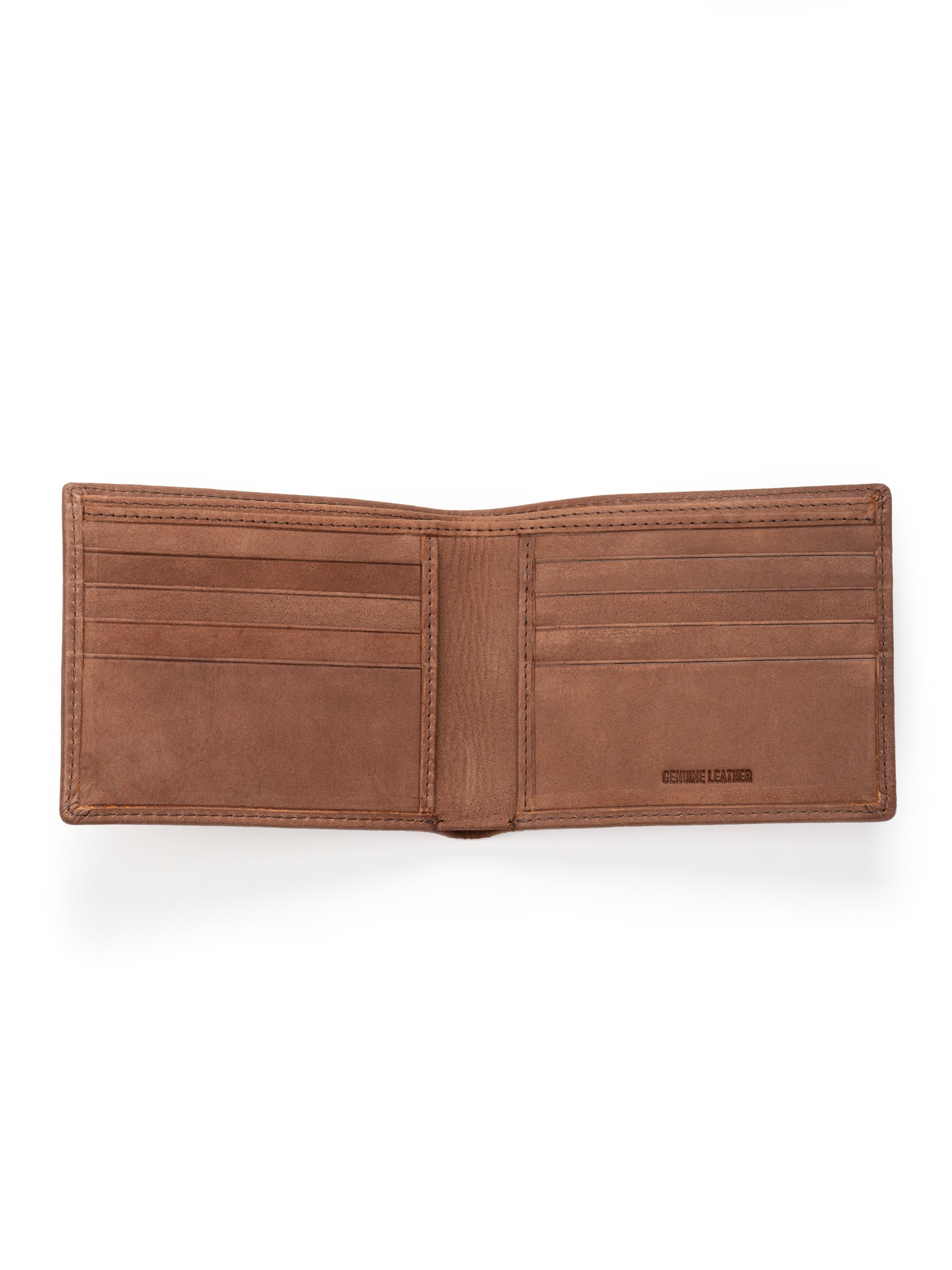 Classy Leather Bags Tan Brown Slate Wallet - Mat finish