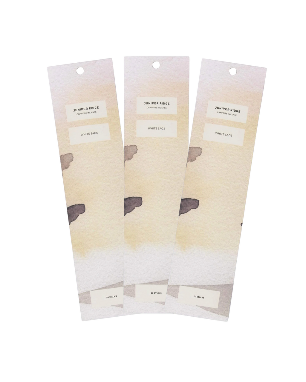 Juniper Ridge White Sage Campfire Incense 20 Sticks 3-Pack SpadezStore