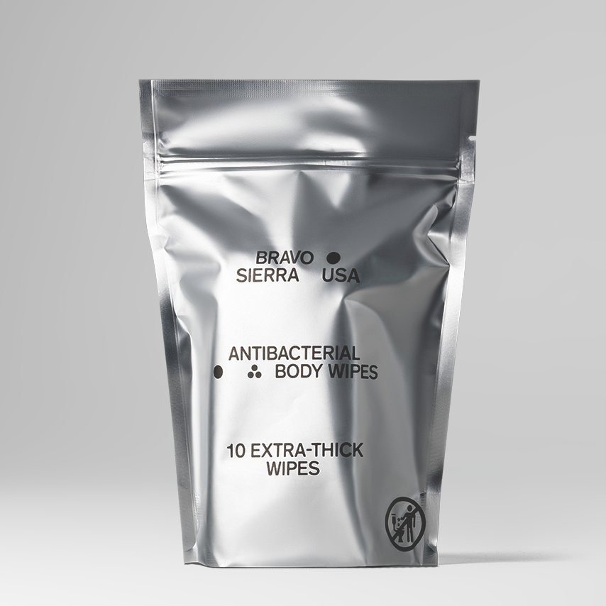 Bravo Sierra ANTIBACTERIAL BODY WIPES