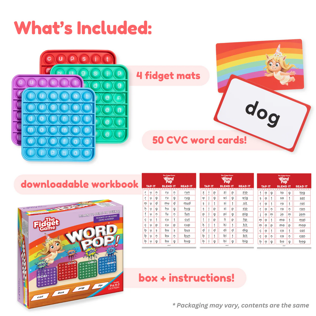 The Fidget Games Word Pop! SpadezStore