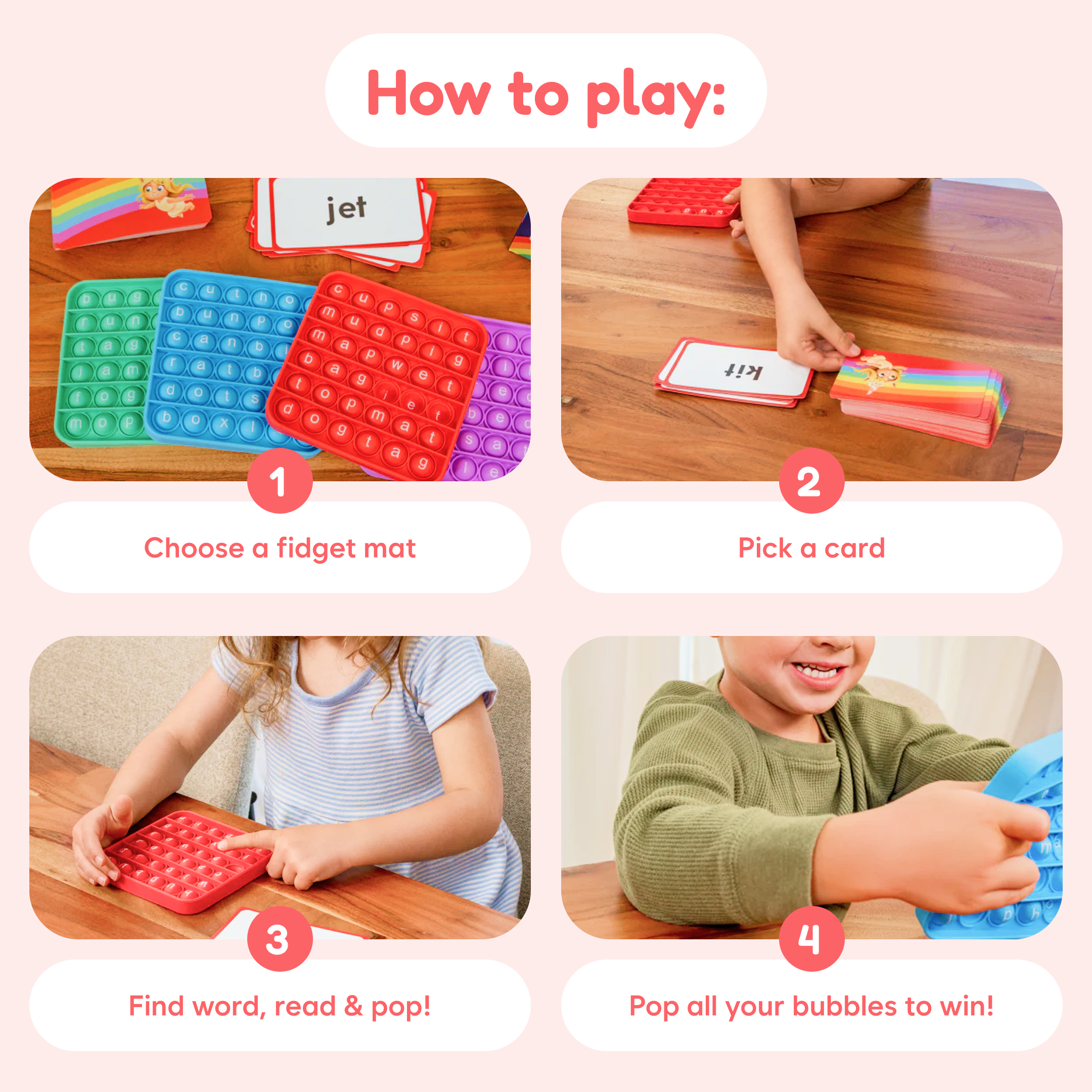 The Fidget Games Word Pop! SpadezStore