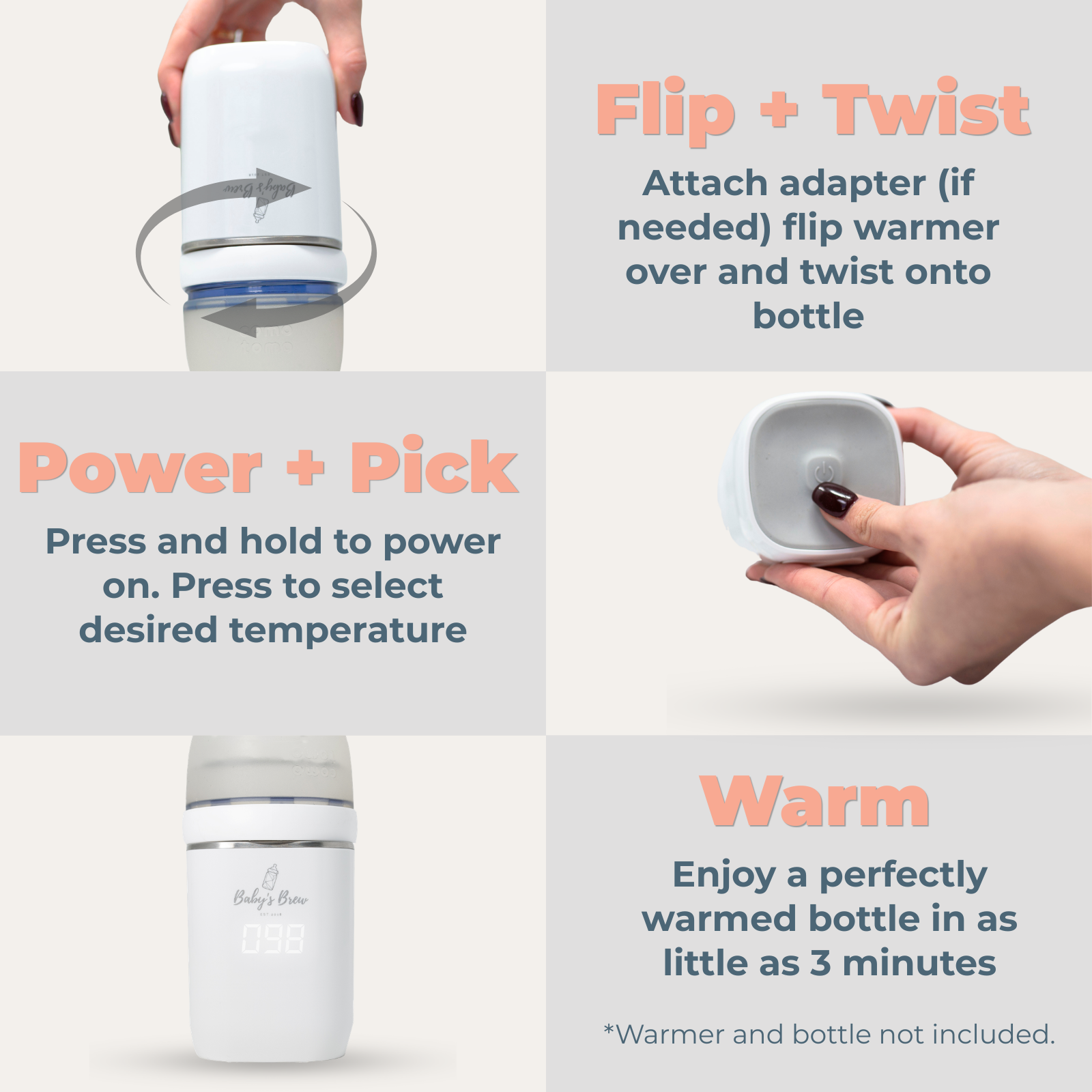 The Baby's Brew Boon Nursh Adapter