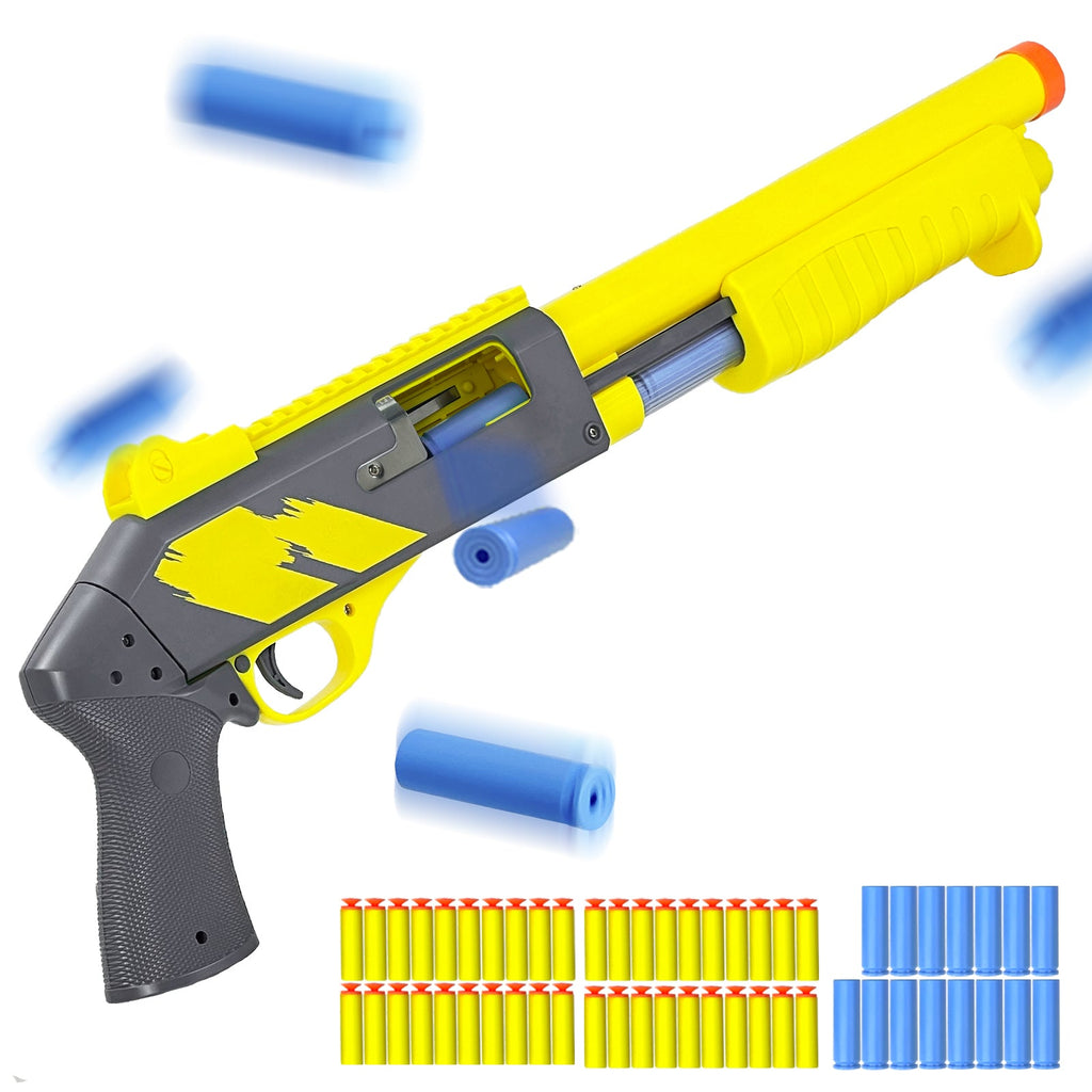 AGM MASTECH Tactical Shotgun Toy – Realistic Foam Dart Blaster for Backyard Adventures