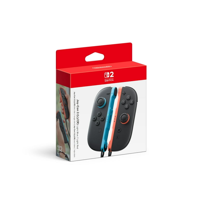 Nintendo Switch 2 Joy-Con 2 L/R Light Blue/ Light Red SpadezStore