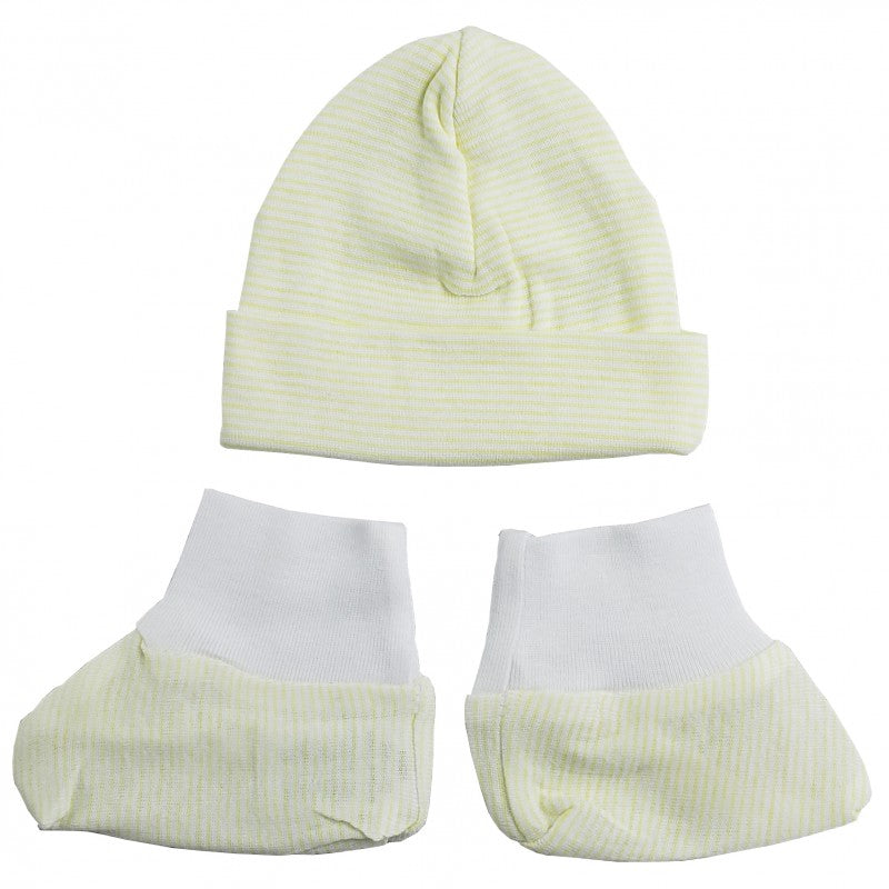 Bambini Baby Cap and Booties Set SpadezStore