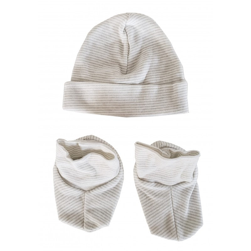 Bambini Baby Cap and Booties Set SpadezStore