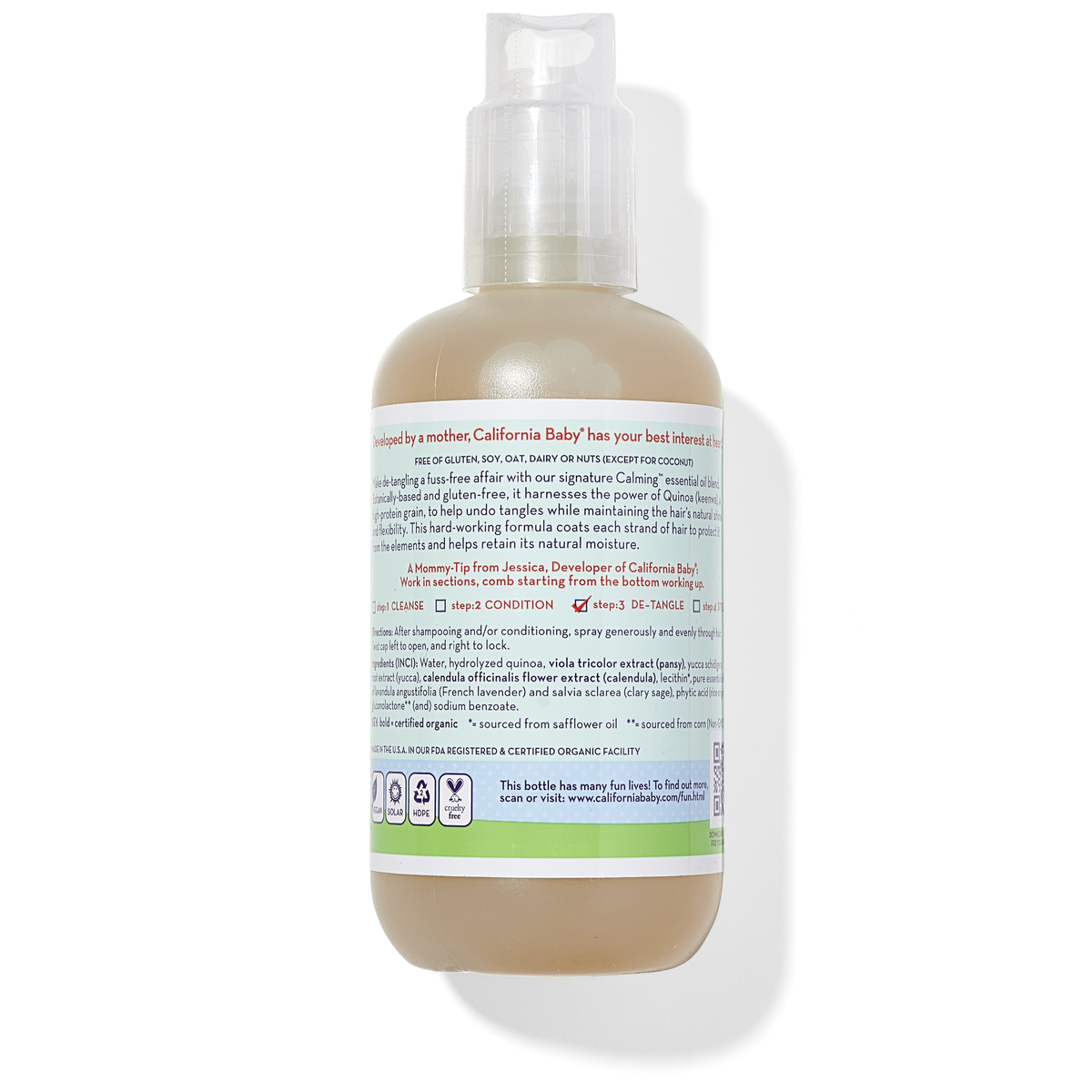 California Baby Calming™ Hair Detangler