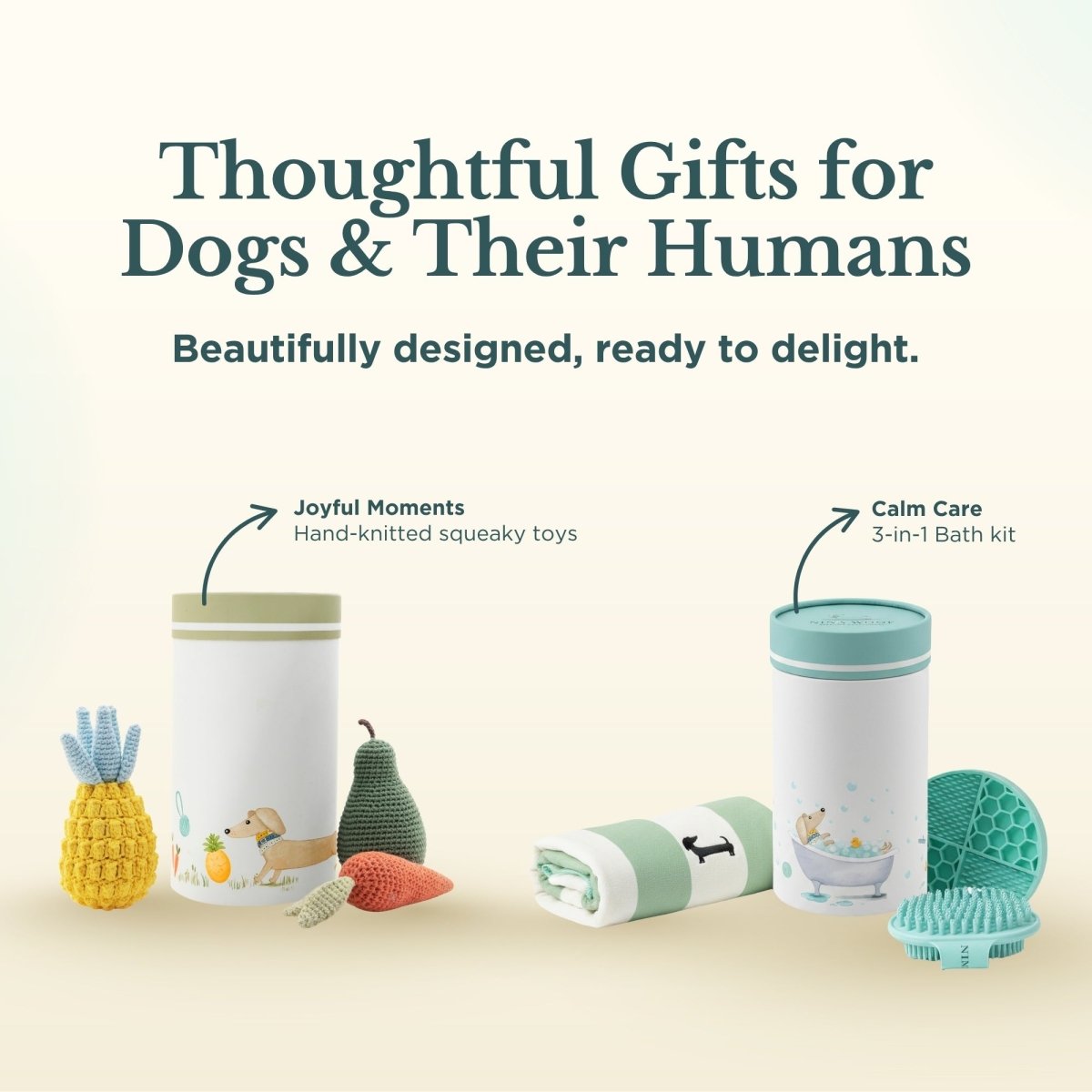 Nina Woof Bath Kit for Dogs – Grooming Set SpadezStore