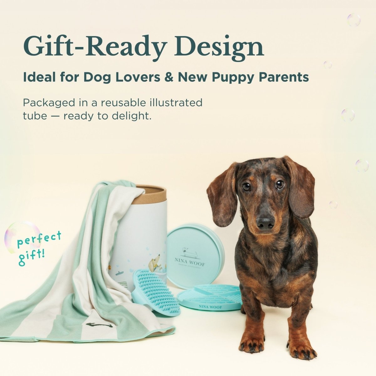 Nina Woof Bath Kit for Dogs – Grooming Set SpadezStore