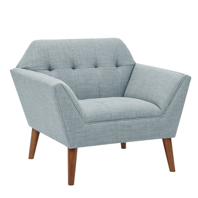 Ink+Ivy Newport Wide Mid-Century Modern Lounge Chair SpadezStore