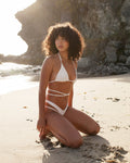 Beau Swim Ivana Bikini Top - White SpadezStore