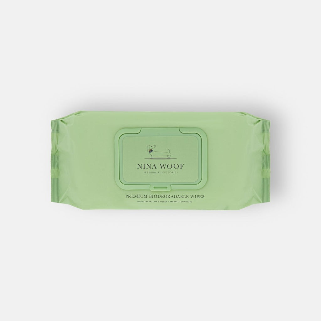 Nina Woof Premium Wipes - Biodegradable and Plant-Based SpadezStore