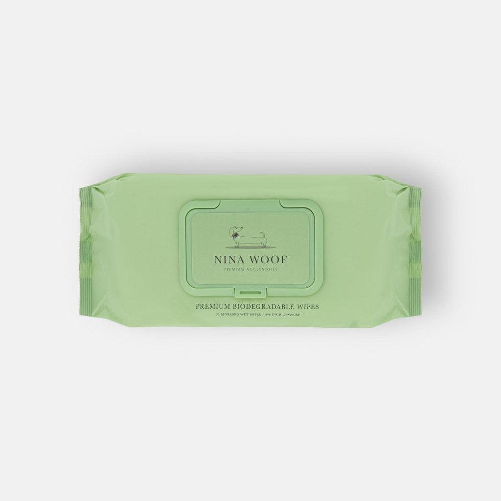Nina Woof Premium Wipes - Biodegradable and Plant-Based SpadezStore