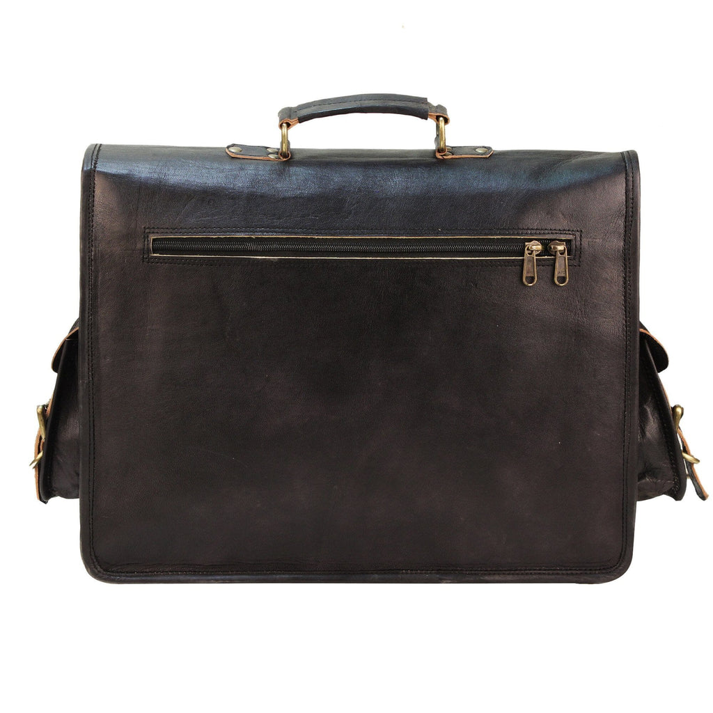 Classy Leather Bags The Vintage Black SpadezStore