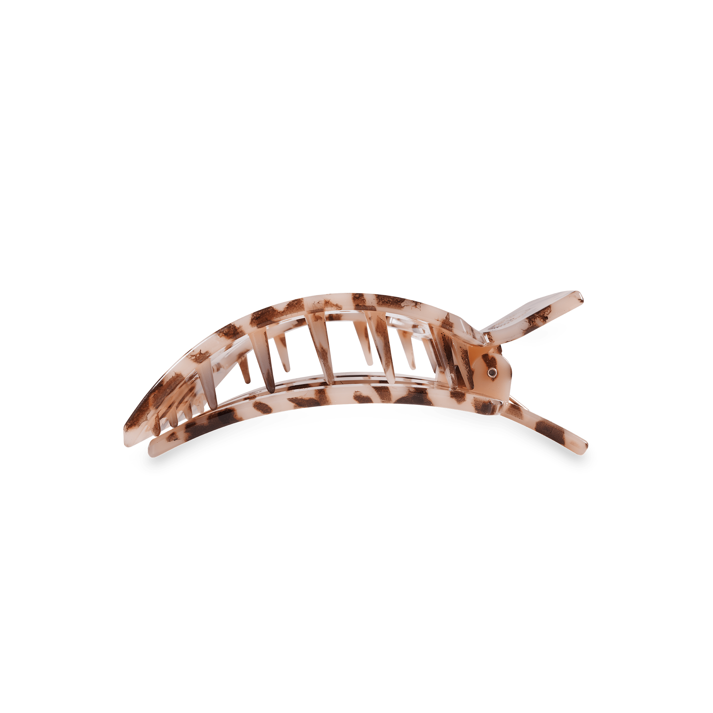 Blonde Tortoise Medium Flat Square Hair Clip SpadezStore