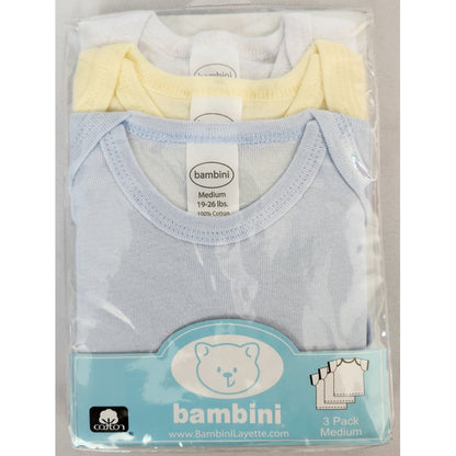 Bambini Boys Pastel Variety Short Sleeve Lap T-shirts - 3 Pack SpadezStore