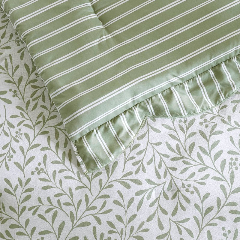 Madison Park Darcy 5 Piece Print Comforter Set SpadezStore