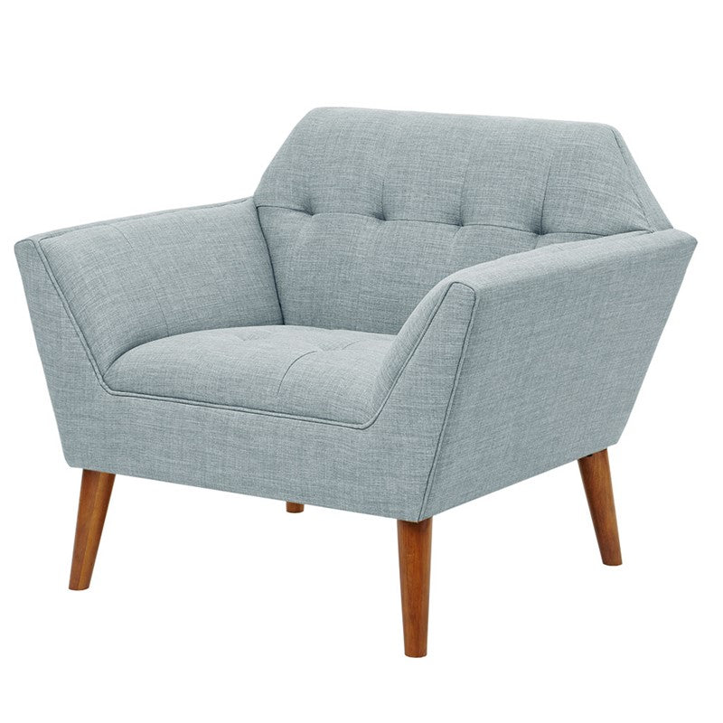 Ink+Ivy Newport Wide Mid-Century Modern Lounge Chair SpadezStore