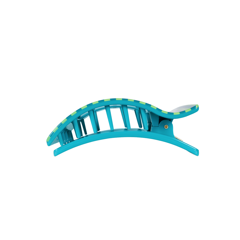 TELETIES Cabana Cutie Medium Flat Rectangle Hair Clip