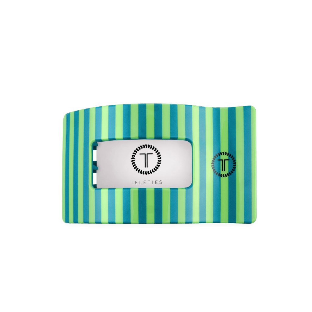 TELETIES Cabana Cutie Medium Flat Rectangle Hair Clip